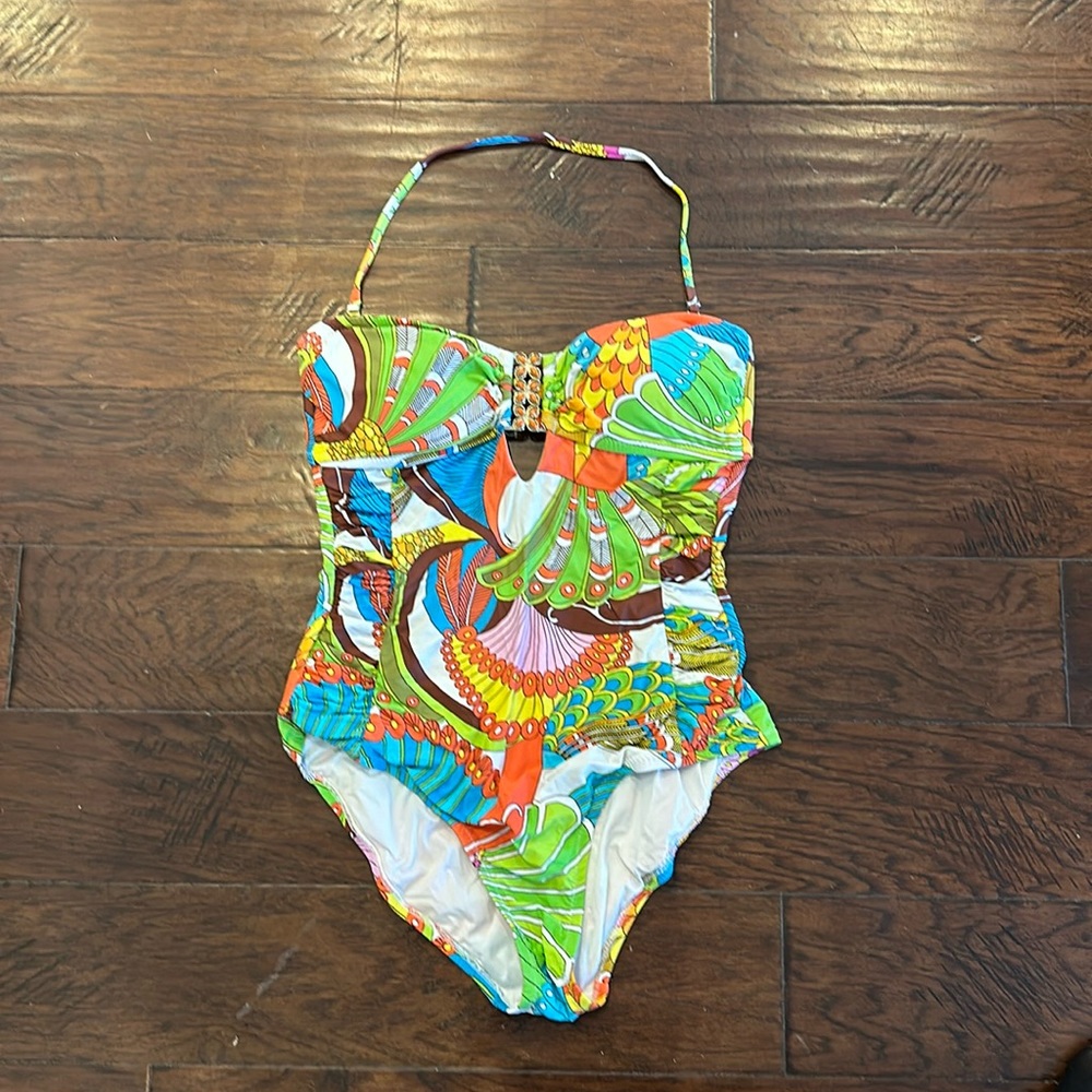 Trina Turk size 10 one piece